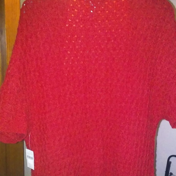 NWT - Coldwater Creek Red Cardigan - Picture 2 of 8